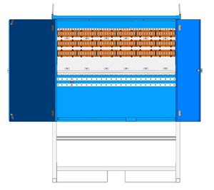 BCS 1300/624 - Byggcentralskåp BCS